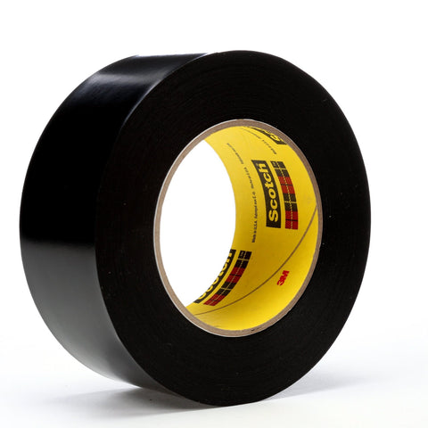 3M Vinyl Tape 472 Black, 2 in x 36 yd 10.4 mil, 24 per case Bulk