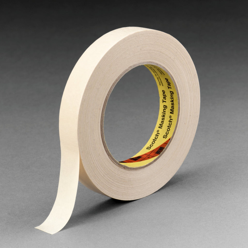 Scotch High Performance Masking Tape 232 Natural, 18 mm x 55 m,