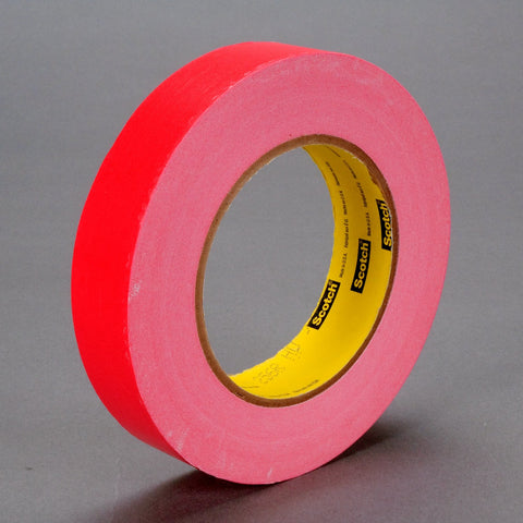 Scotch Printable Flatback Paper Tape 256 Red, 1 in x 60 yd 6.7 m
