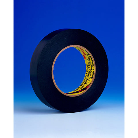 3M Vinyl Tape 472 Black, 3 in x 36 yd 10.4 mil, 12 per case Bulk