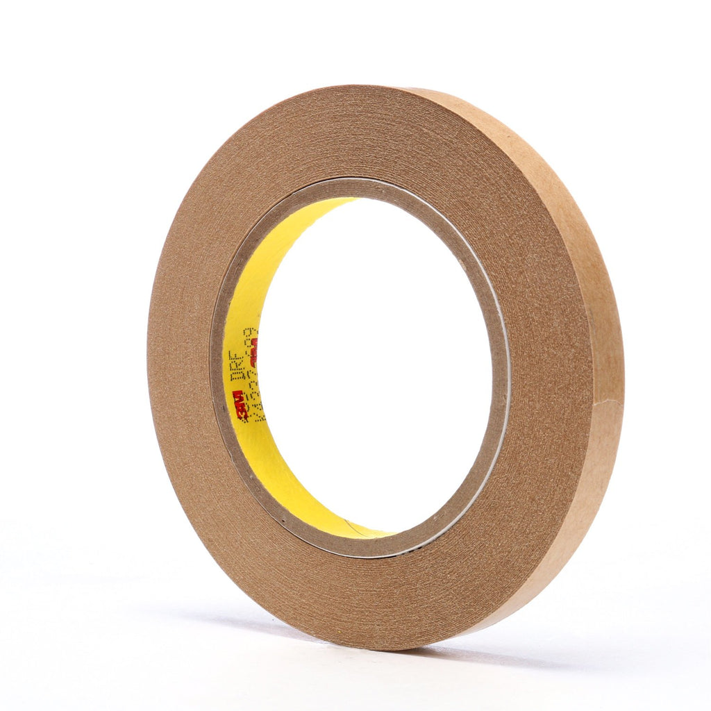 3M Adhesive Transfer Tape 465 Clear, 1/2 in x 60 yd 2.0 mil, 72