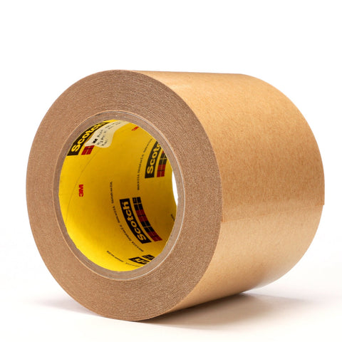 3M Adhesive Transfer Tape 465 Clear, 4 in x 60 yd 2.0 mil, 8 per