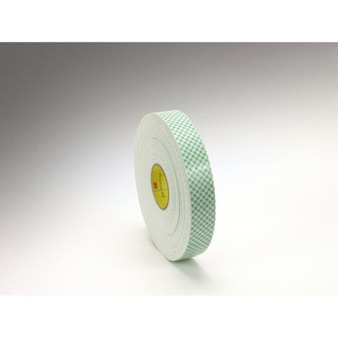 3M Double Coated Urethane Foam Tape 4016 Off-White, 1 1/2 in x 3