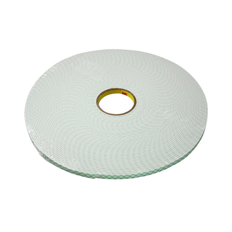 3M Double Coated Urethane Foam Tape 4008 Off-White, 1/4 in x 36
