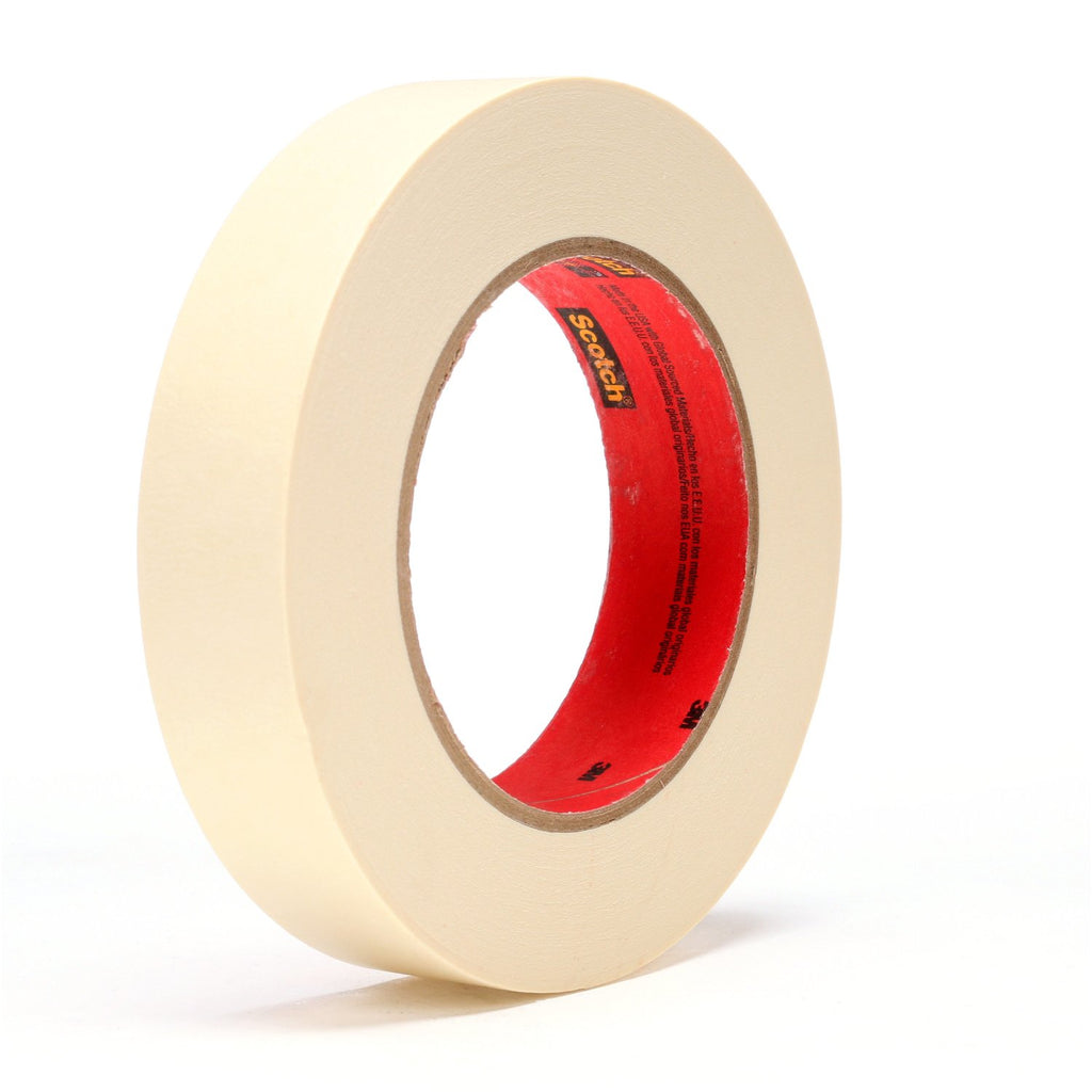 Scotch High Performance Masking Tape 214, 1 in x 60 yd, 36 per c