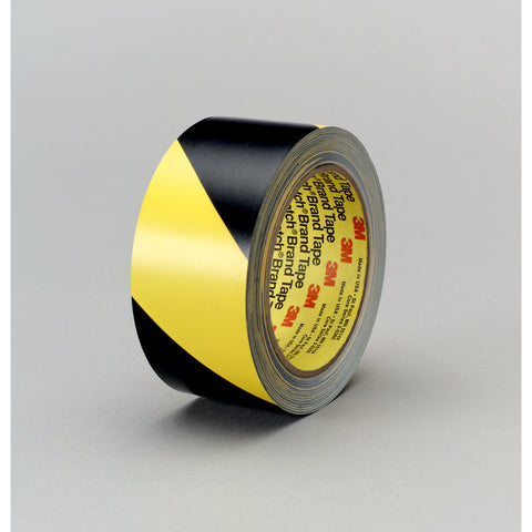 3M Safety Stripe Tape 5702 Black/Yellow, 4 in x 36 yd 5.4 mil, 8