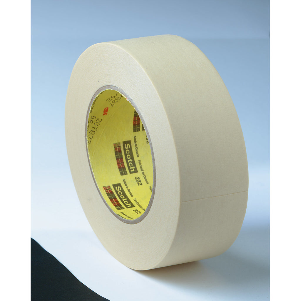 Scotch High Performance Masking Tape 232 Natural, 30 mm x 55 m,