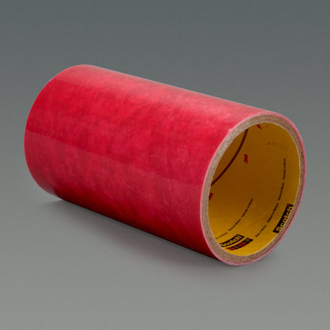 3M Polyester Protective Tape 335 Pink, 12 in x 144 yd 1.6 mil, 1