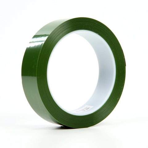 3M Polyester Tape 8402 Green, 1 in x 72 yd, 36 per case