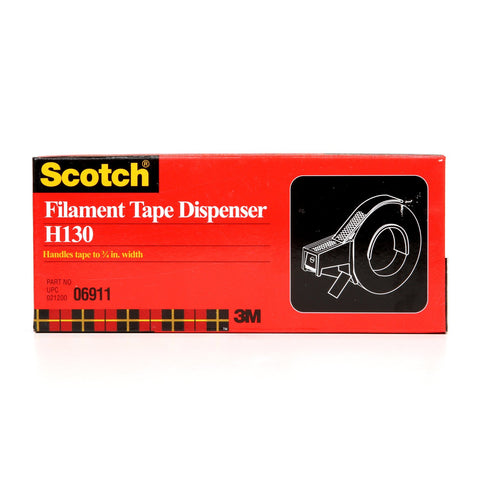 Scotch Filament Tape Dispenser H130, 3/4 in, 6 per case