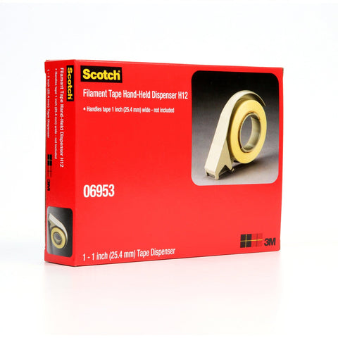Scotch Filament Tape Hand Dispenser H12 PN6953, 1 in, 6 per case