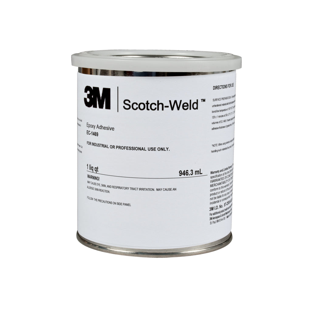 3M Scotch-Weld Epoxy Adhesive EC1469 Cream, 1 qt Container