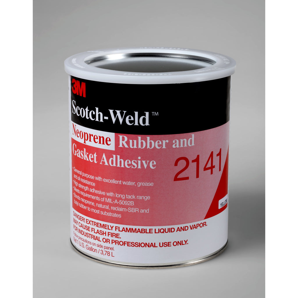 3M Scotch-Weld Neoprene Rubber And Gasket  2141 Lt Ylw, 1 gal