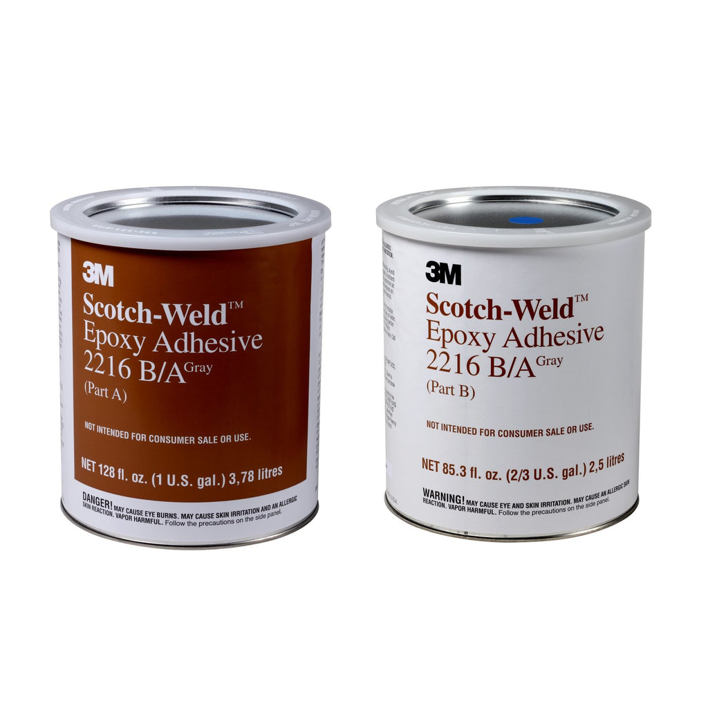3M Scotch-Weld Epoxy Adhesive 2216 Gray B/A, 1 gal kit