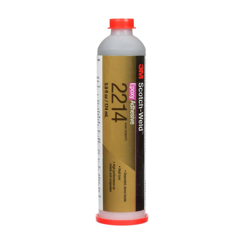 3M Scotch-Weld Epoxy Adhesive 2214 Hi-Density Gray, 6 oz Plastic