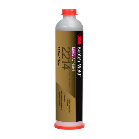 3M Scotch-Weld Epoxy Adhesive 2214 Hi-Temp New Formula Gry 6 oz