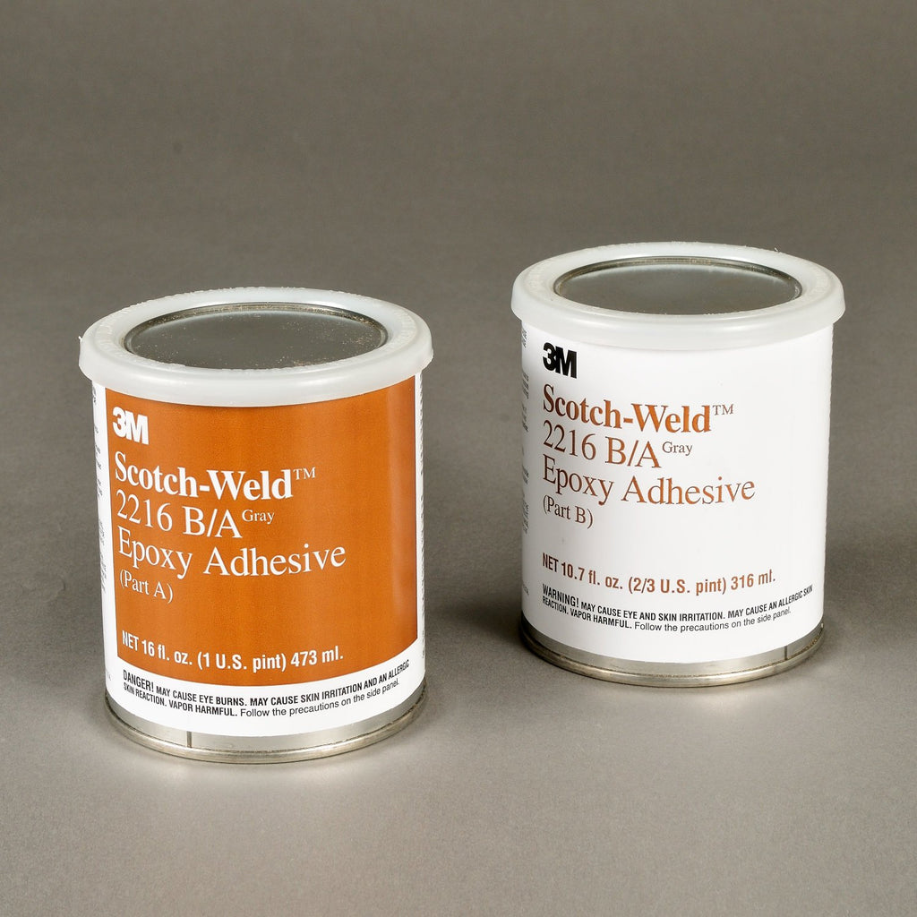 3M Scotch-Weld Epoxy Adhesive 2216 Translucent B/A, 1 pt kit
