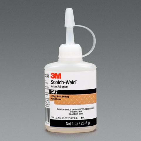 3M Scotch-Weld Instant Adhesive CA7, 1 oz/28.3 g