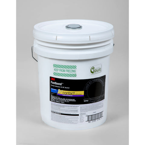 3M Fastbond Contact Adhesive 30NF Neutral, 5 gal Pail