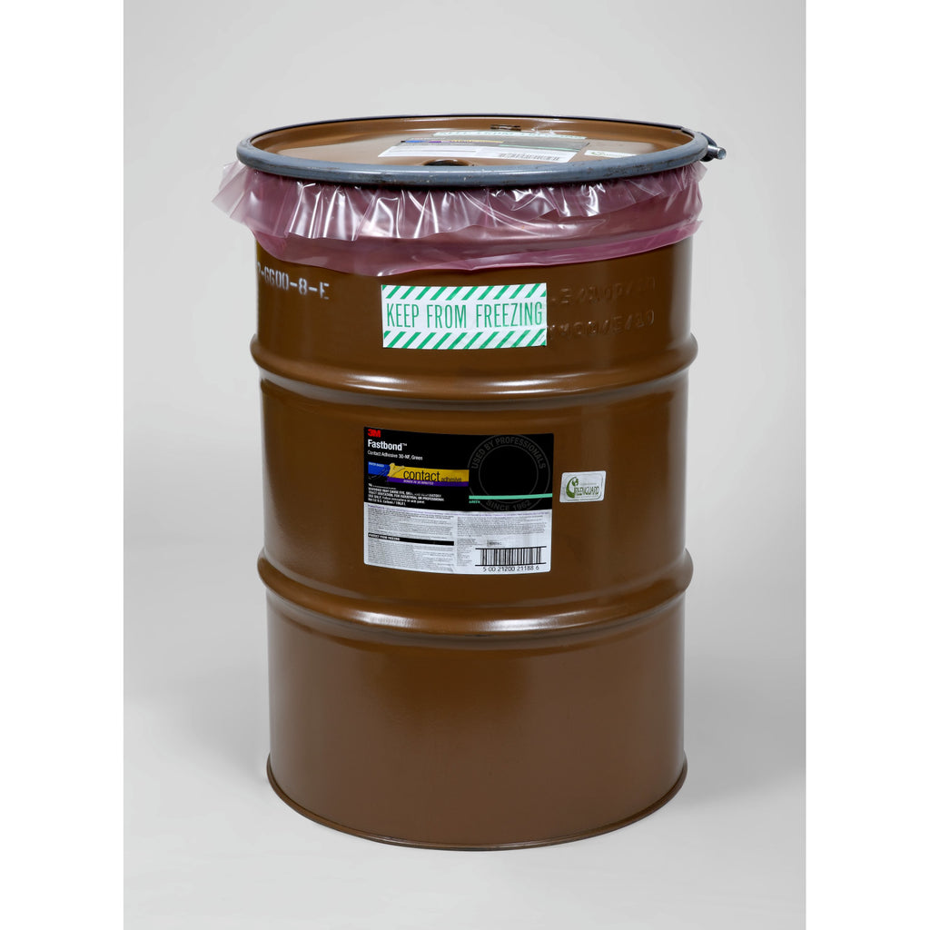 3M Fastbond Contact Adhesive 30NF Green, 55 gal Drum