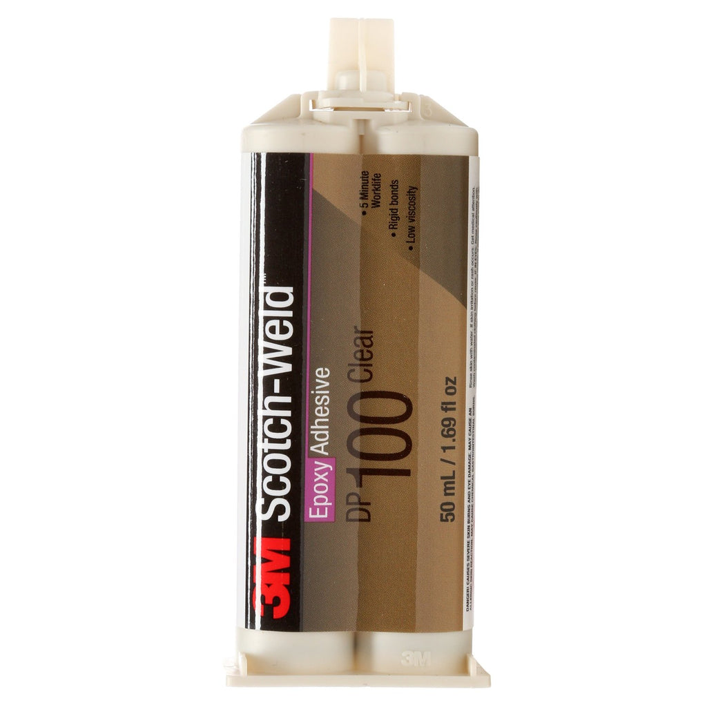 3M Scotch-Weld Epoxy Adhesive DP100 Clear, 1.7 fl oz