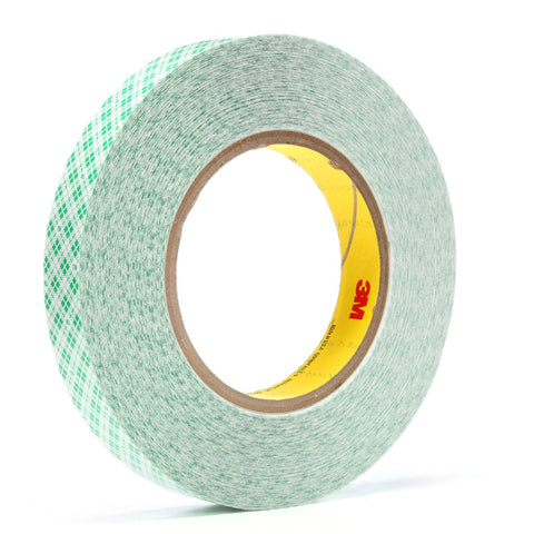 3M Double Coated Film Tape 9589 White, 3/4 in x 36 yd 9.0 mil, 4