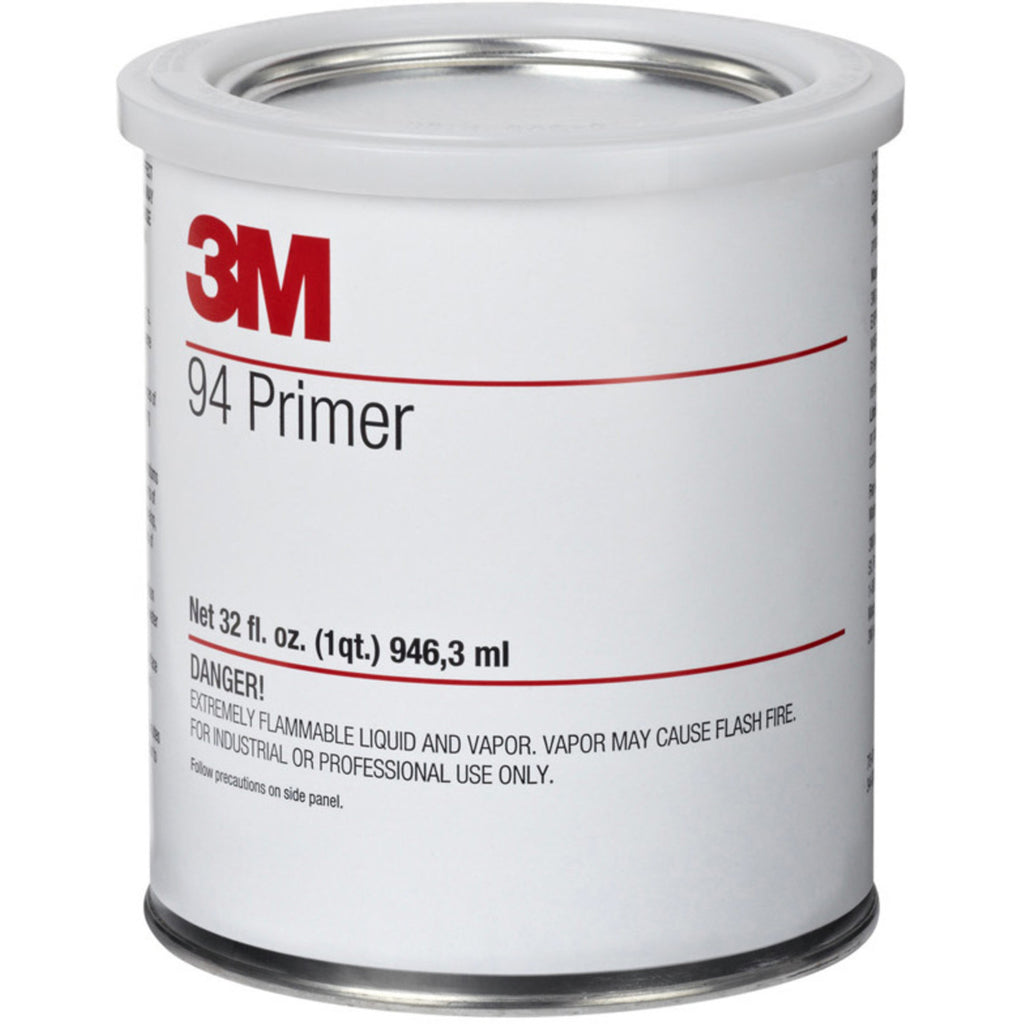 3M Tape Primer 94 Clear light yellow, 1/2 pt, 12 per case Bulk