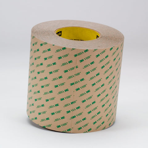 3M VHB Adhesive Transfer Tape F9460PC Clear, 12 in x 60 yd 2.0 m