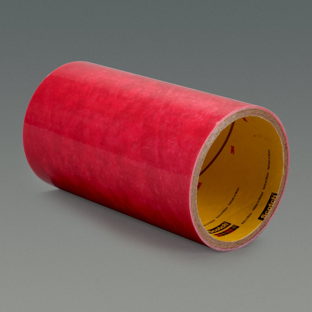 3M Polyester Protective Tape 335 Pink, 2 in x 144 yd 1.6 mil, 6