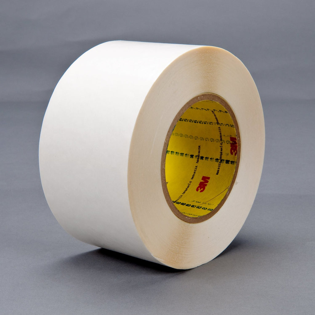 3M Double Coated Tape 9579 White, 3 in x 36 yd 9.0 mil, 12 rolls