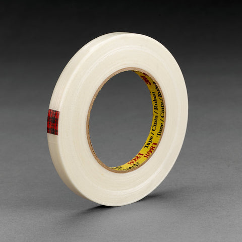 Scotch Filament Tape 8981 Clear, 12 mm x 330 m