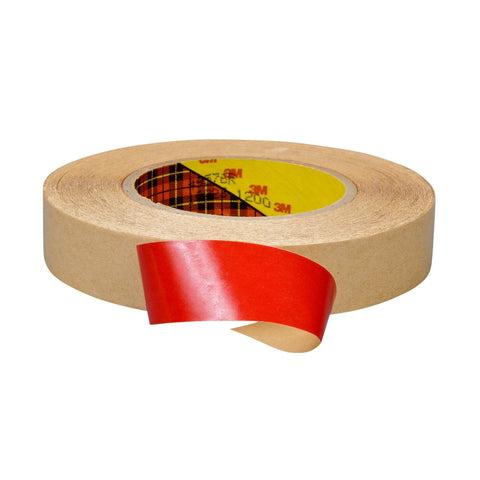 3M Double Coated Tape 9576R Red, 1 in x 60 yd 4.0 mil, 36 rolls