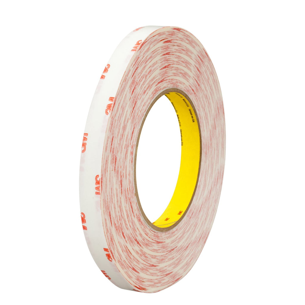 3M Double Coated Tissue Tape 9456 Clear, 1 in x 72 yd 5.0 mil, 3