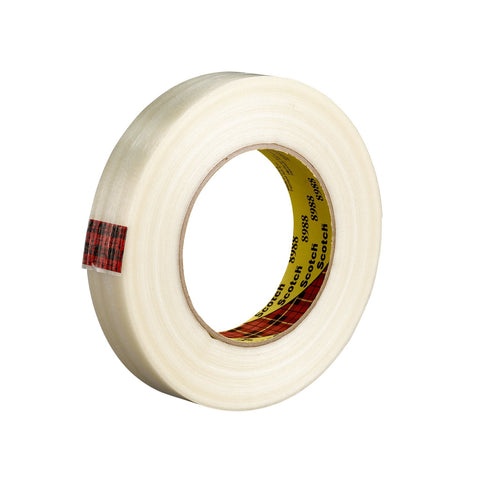 Scotch Filament Tape 8988 Clear, 15 mm x 330 m