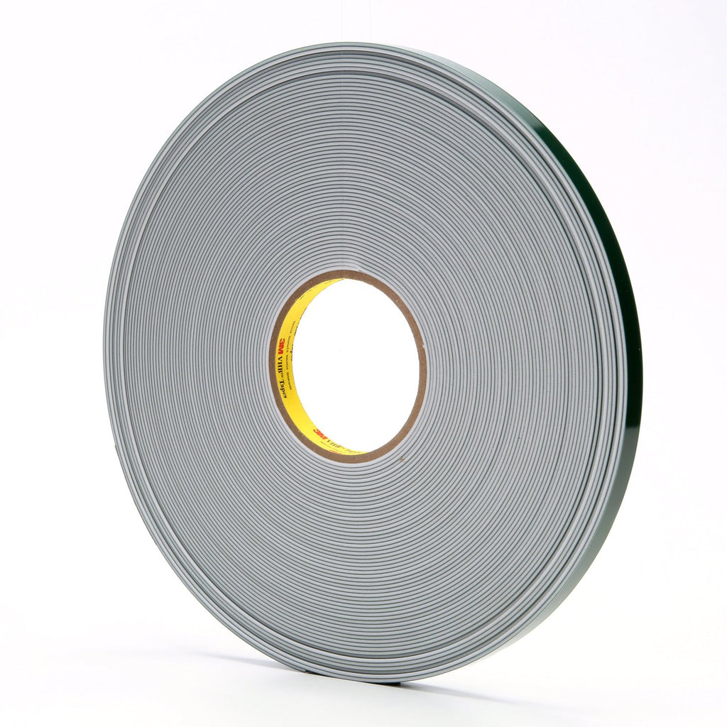 3M VHB Tape 4624 White, 62 mil, 1/2 in x 36 yd, 18 per case