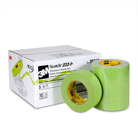 Scotch Performance Masking Tape 233+ Green, 96 mm x 55 m, 8 per