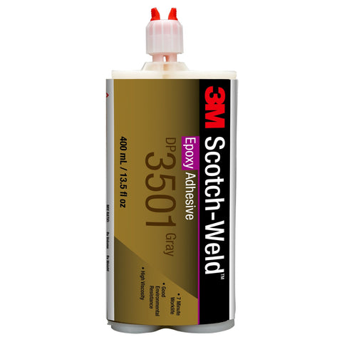 3M Scotch-Weld Epoxy Adhesive DP3501 Gray, 400 mL, 6 per case
