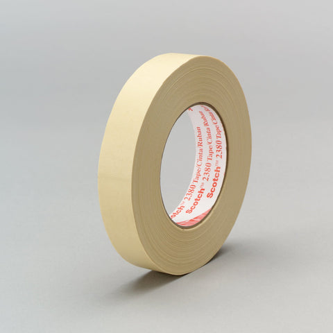 Scotch Performance Masking Tape 2380, 3/4 in x 60 yd, 48 per cas