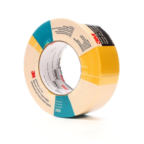 3M Duct Tape 3900 Yellow, 48 mm x 54.8 m 7.7 mil, 24 per case In