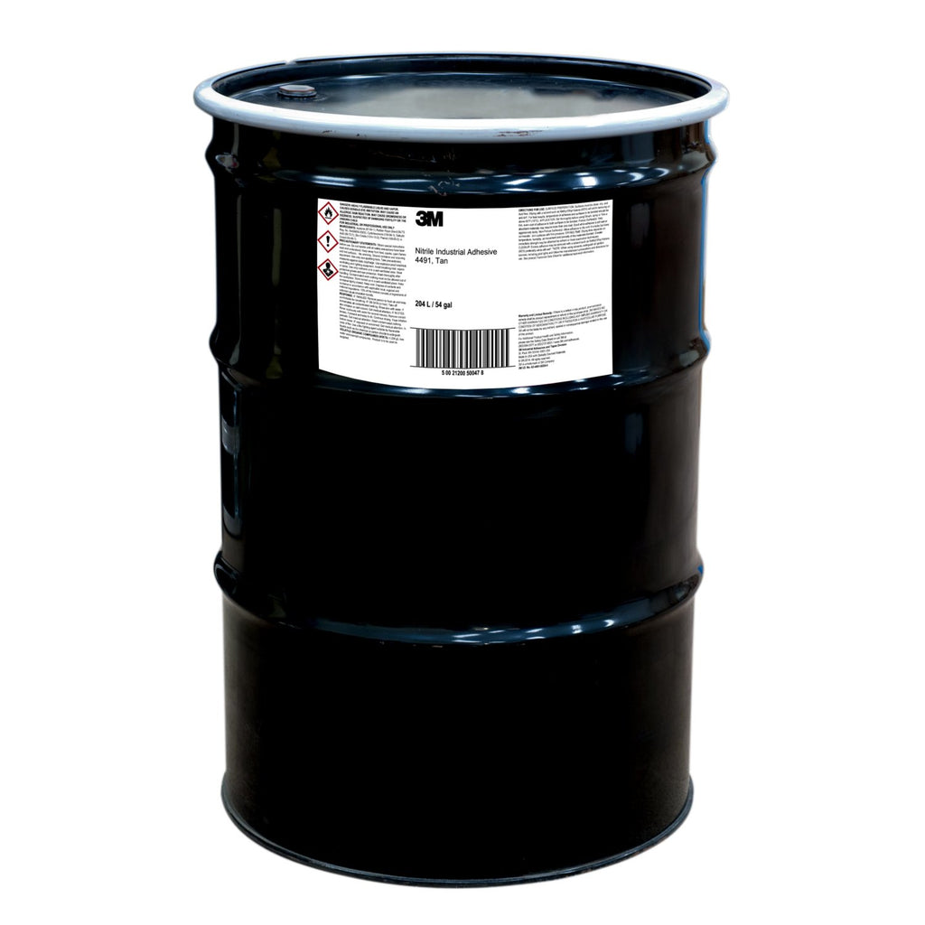 3M Scotch-Weld Nitrile Industrial Adhesive 4491, 5 gal Pail