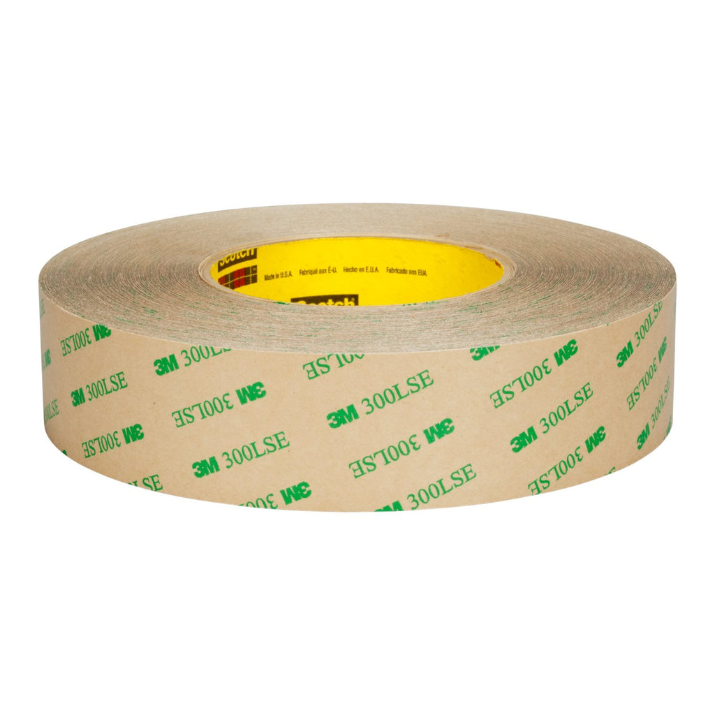 3M Adhesive Transfer Tape 9672LE, 1 in x 60 yd 5.0 mil, 9 per ca