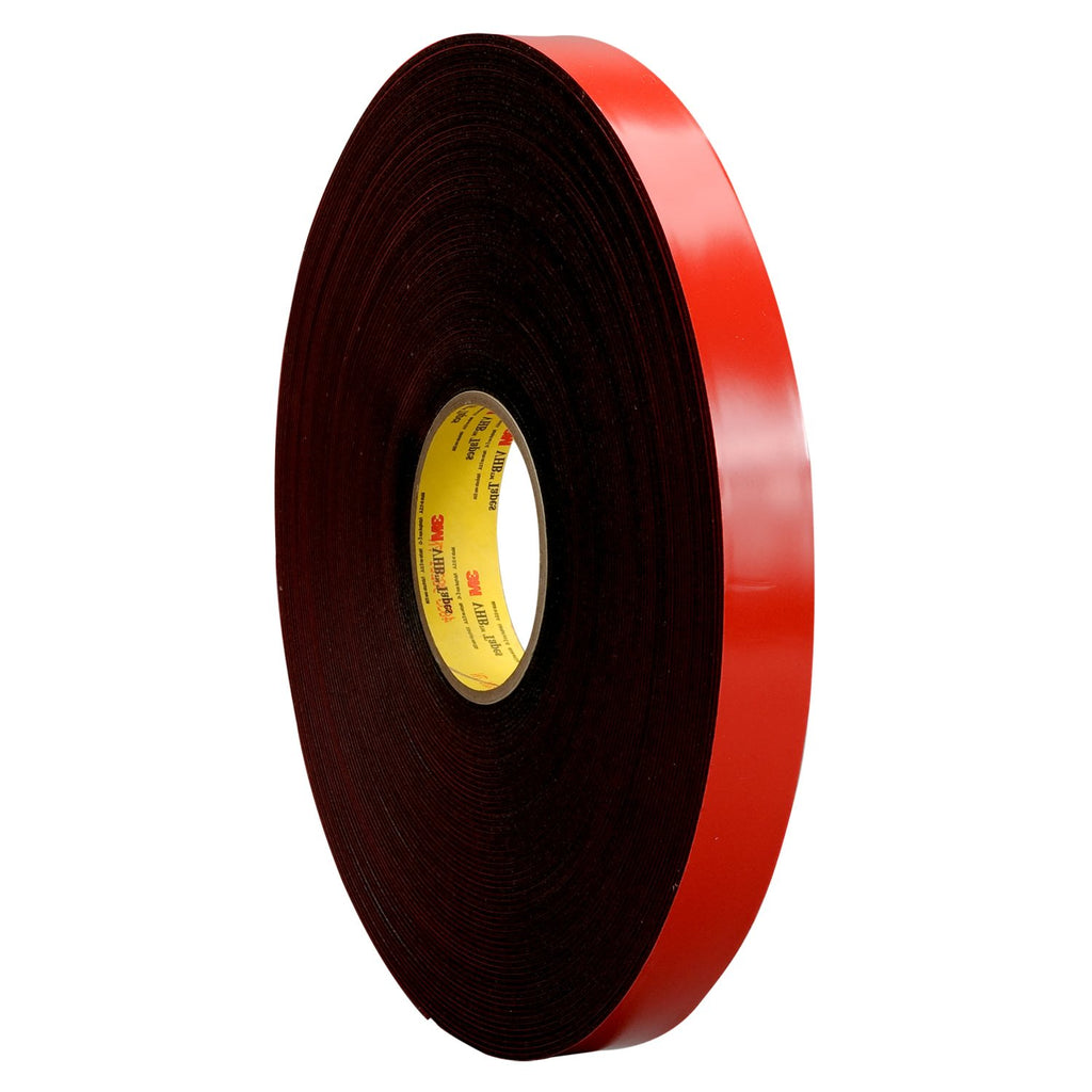 3M VHB Tape 4655 Gray, 62 mil, 1 in x 36 yd 62 mil, 9 per case