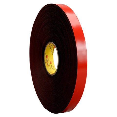 3M VHB Tape 4655 Gray, 1/2 in x 36 yd 62 mil, 4 per case