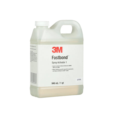 3M Fastbond Spray Activator 1, 1 Quart Bottle, 2 per case