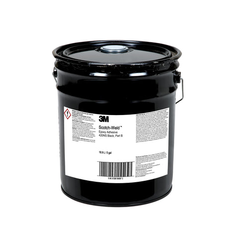 3M Scotch-Weld Epoxy Adhesive 420NS B Black, 5 gal Pail