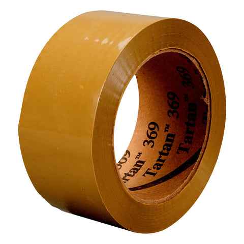 Tartan Box Sealing Tape 369 Tan, 48 mm x 100 m, 6 per box 6 boxe