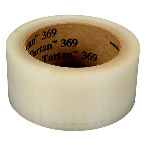 Tartan Box Sealing Tape 369 Clear, 48 mm x 50 m, 36 per case Bul