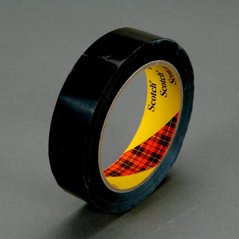 Scotch Colored Film Tape 690 Black, 12 mm x 66 m, 144 per case B