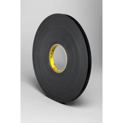 3M VHB Tape 4929 Black Small Pack, 1/2 in x 72 yd 25.0 mil, 4 pe